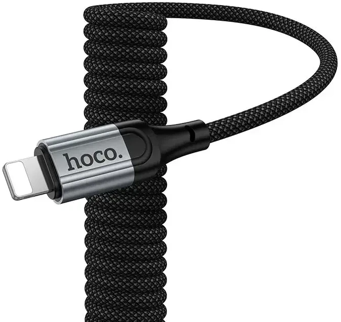 USB C - Lightning kabelis Hoco PD 27W 1,5 m X121 juodas