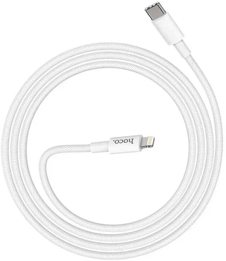 USB kabelis Hoco X56 PD Type-C į Lightning 1.0m baltas