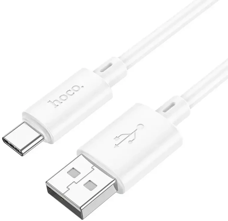 USB kabelis Hoco X88 type-C (3A) 1m baltas