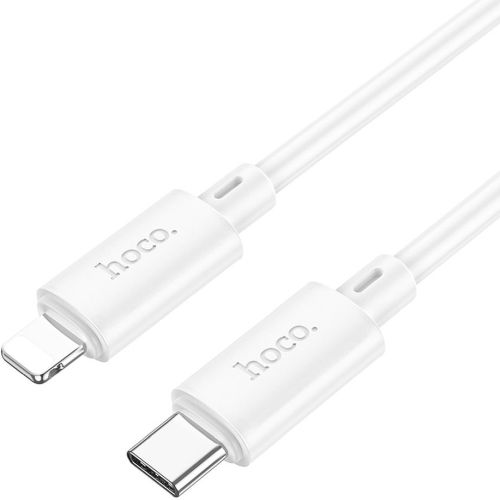 USB kabelis Hoco X88 "USB-C (Type-C) to Lightning" (20W) 1m baltas