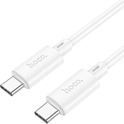 USB kabelis Hoco X88 "USB-C (Type-C) to USB-C (Type-C)" (60W) 1m baltas