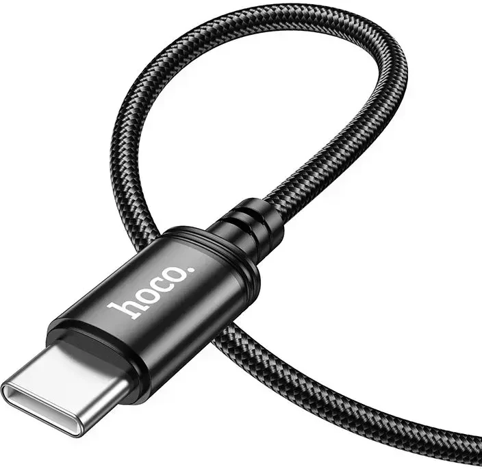 Cable USB A į USB C Hoco 3A 2 m X89 juodas