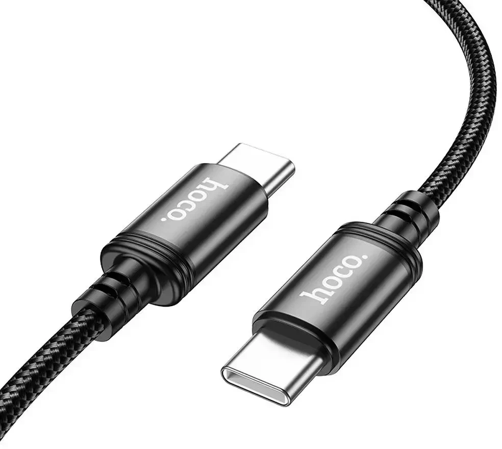Cable USB C to USB C Hoco 3A 60W 3 m X91 juodas