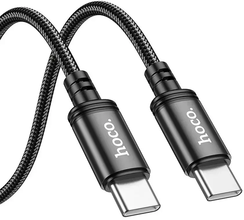 Cable USB C to USB C Hoco 3A 60W 3 m X91 juodas