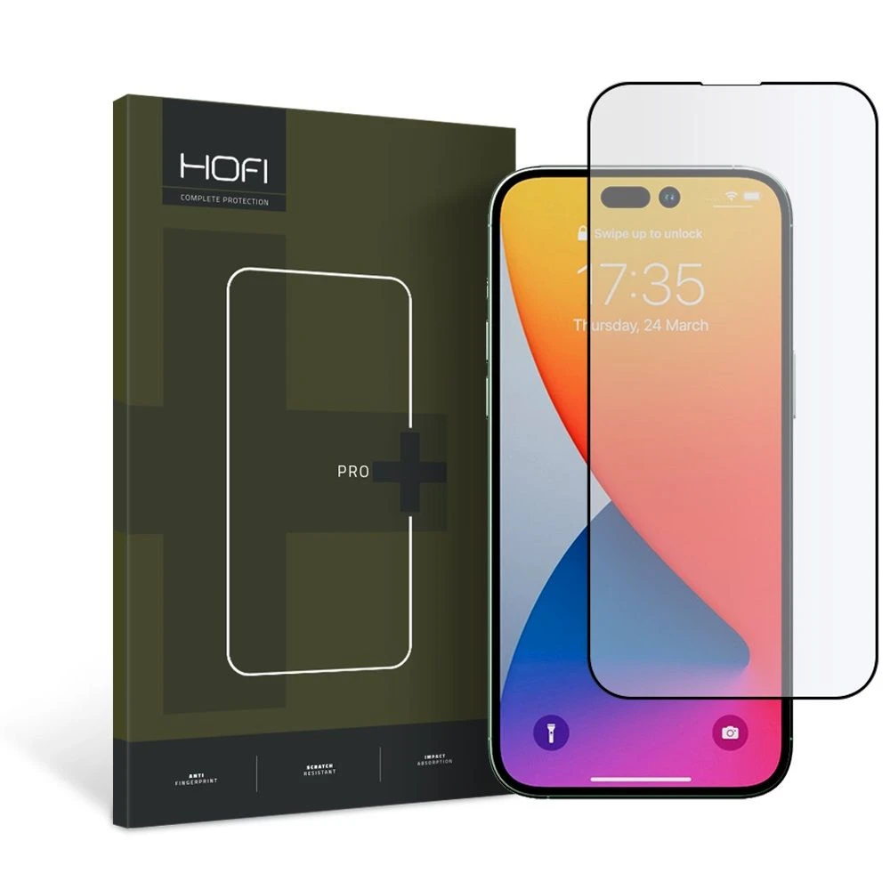 Apsauginis stiklas 5D Apple iPhone 14 Pro Hofi Glass Pro+