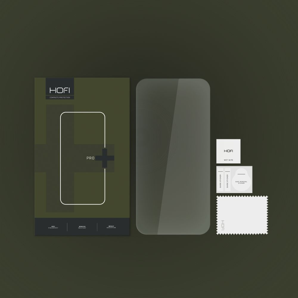 Apsauginis stiklas Apple iPhone 15 Hofi Glass Pro+ Clear