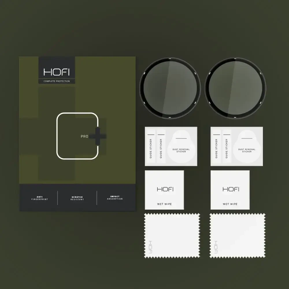 HOFI HYBRID GLASS HYBRID PRO+ 2 vnt. GARMIN VIVOACTIVE 5 juodas