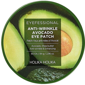 Holika Eyefessional raukšles slopinantys avokado paakių pleistrai su hidrogelio paakių pleistrais ir avokado ekstraktu, 60 vnt.