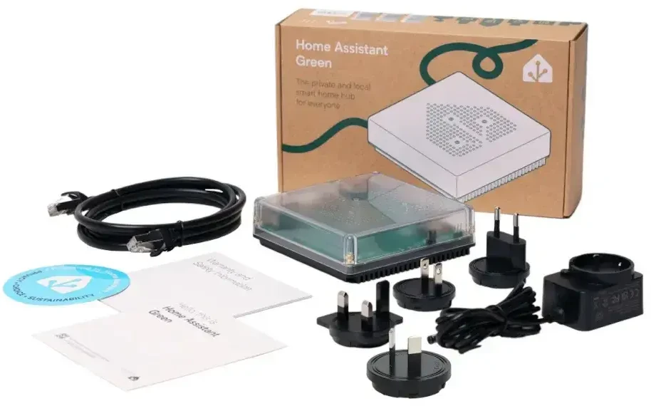 Nabu Casa Home Assistant Žalias išmanioji namų centralė