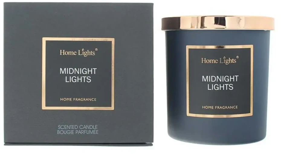 Home Lights Midnight Lights Scented Candle, 215 g