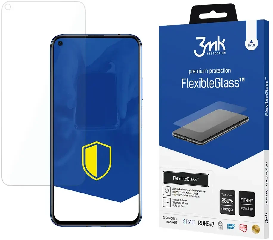 3mk FlexibleGlass™ hibridinis stiklas ant Honor 20 Pro