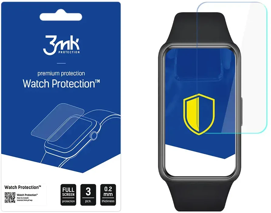 3Mk Apsauginė ekrano plėvelė išmaniojo laikrodžio Honor Band 6