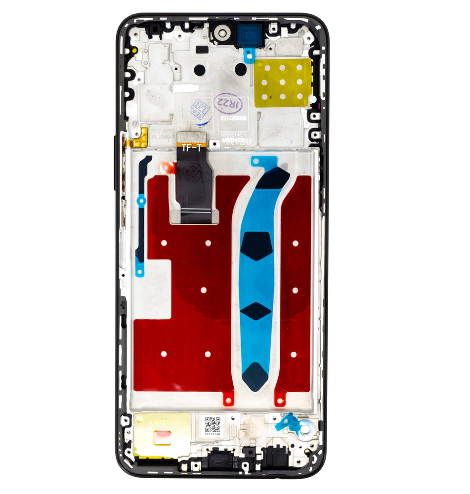 Dėklas For_Honor LCD Ekranas + Touch Unit + Front Cover Honor X8 Midnight Juodas