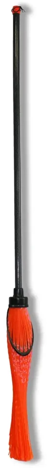 Hortus Broom with handle round oranžinis