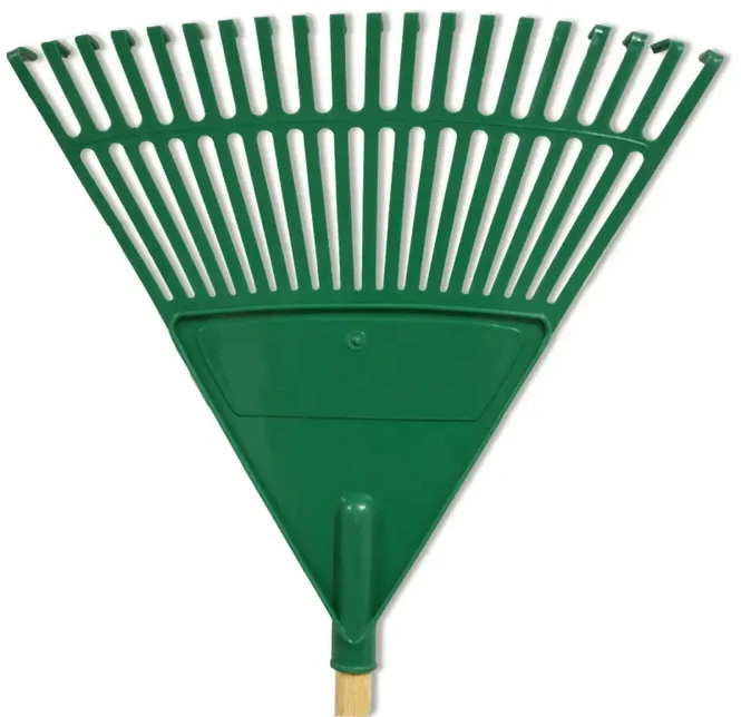 Hortus „brightsign“ lapų grėblys su žoliapjovės ašmenimis 45 cm (20 šakų) rudeninis 0927003