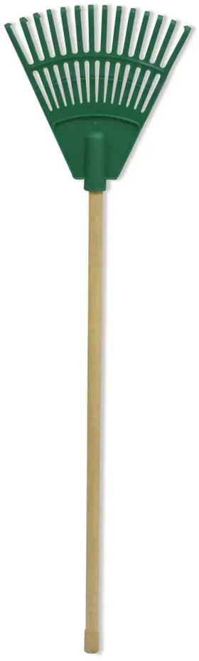 Hortus Small rake with handle žalias 20cm (14 tines)