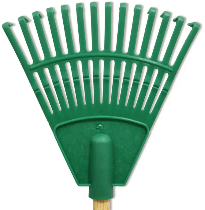 Hortus Small rake with handle žalias 20cm (14 tines)