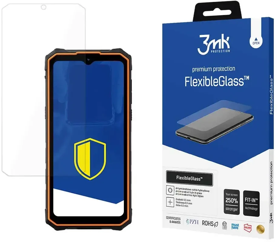 3Mk apsauga „Hotwav Cyber 13 Pro“ – 3mk lankstus stiklas