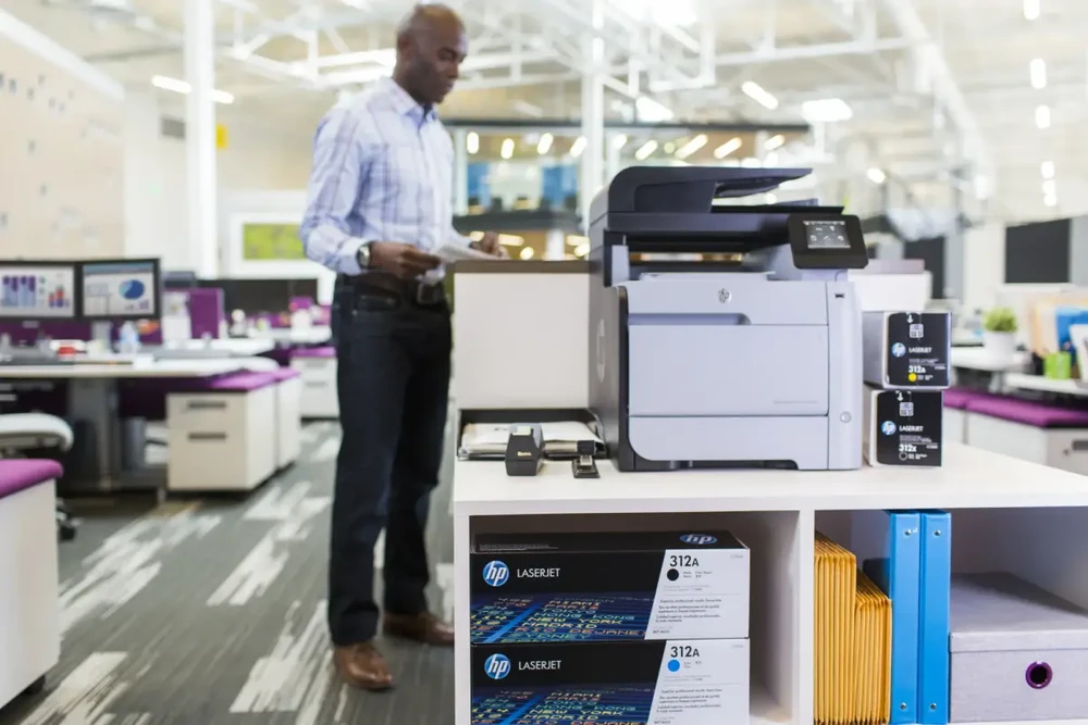 Hewlett Packard (HP) HP 312A, skirtas LaserJet Pro MFP 476 serijos Toneris Cyan (2 700 puslapių)