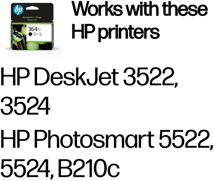 Hewlett Packard (HP) HP CN684EE rašalo kasetė Nr. 364XL, juoda, didelės talpos