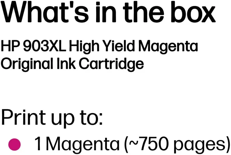 HP 903XL violetinė T6M07AE Instant Ink