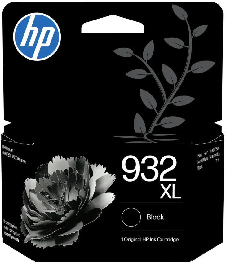 Hewlett Packard (HP) Rašalas HP rašalas CN053AE Nr. 932XL (juodas)