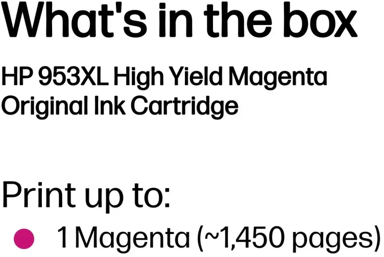 Hewlett Packard (HP) HP 953 XL purpurinis F6U17AE Instant Ink