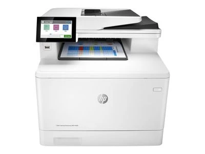 Hewlett Packard (HP) HP Color LaserJet Enterprise MFP M480f AIO All-in-One Spausdintuvas - A4 Color lazerinis, Spausdinti/Kopijuoti/Dual-Side Scan/Faksas, Automatinis dokumentų tiektuvas, Auto-Duplex, LAN, 27ppm, 4800 pages per mėnesį (pakeičia M577f)