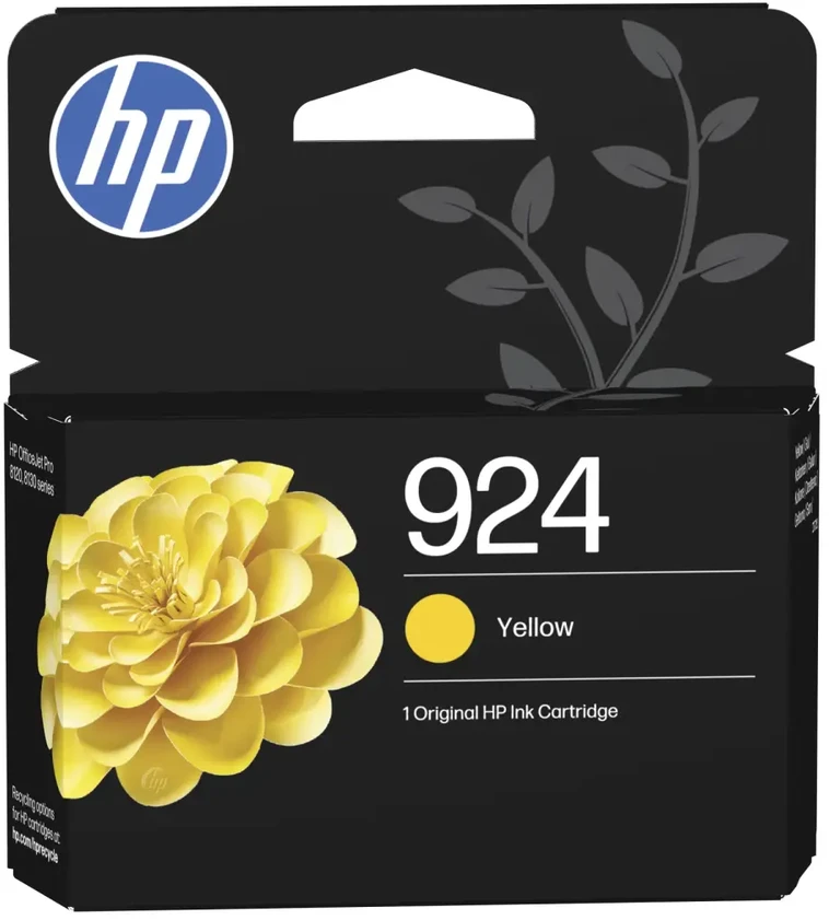 HP 924 geltona