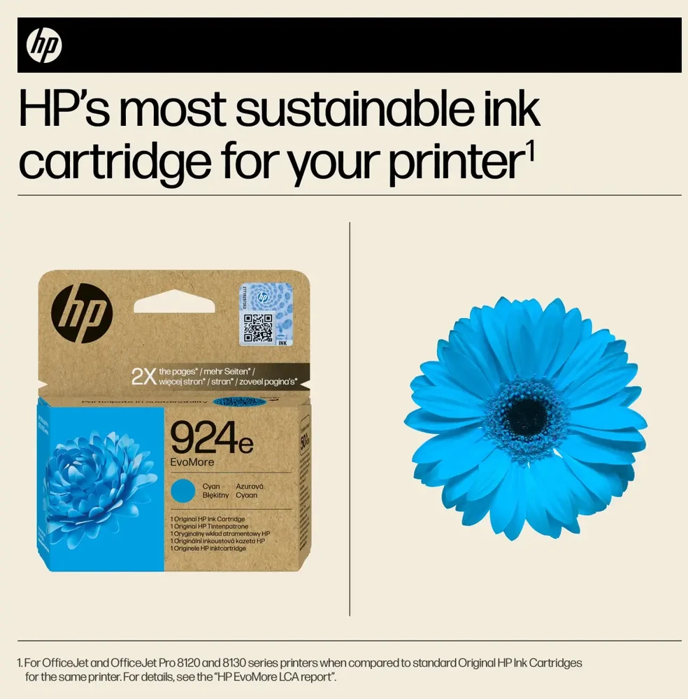 HP No. 924 mėlynas EVO MORE