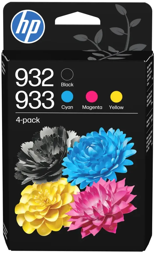 HP originalus rašalas / dažai 6ZC71AE#LS1, HP 932/933, CMYK, rinkinys