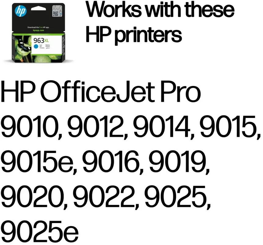 Hewlett Packard (HP) HP 963XL mėlynas 3JA27AE Instant Ink