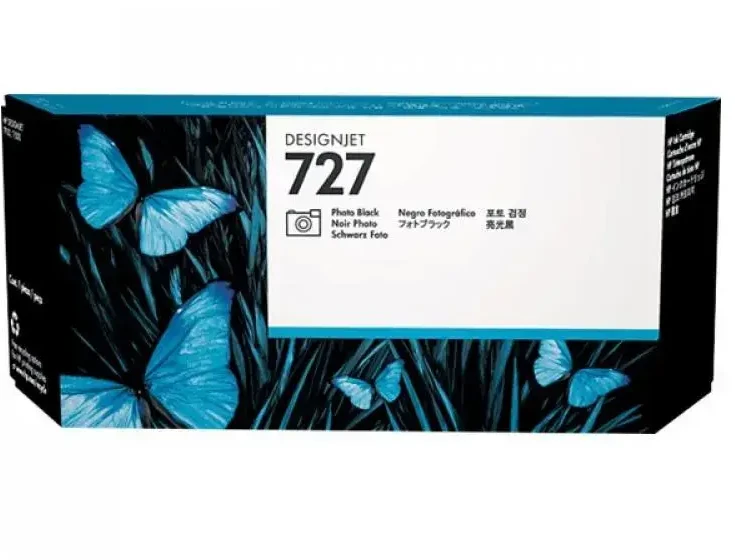 Hewlett Packard (HP) HP 727 (F9J79A) Rašalinė kasetė, Foto juoda