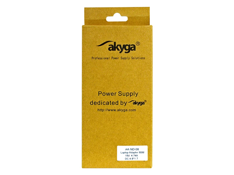 Nešiojamojo kompiuterio pakrovėjas Akyga AK-ND-08 (19V / 4.74A 90W 4.8 x 1.7mm) HP 1.2m