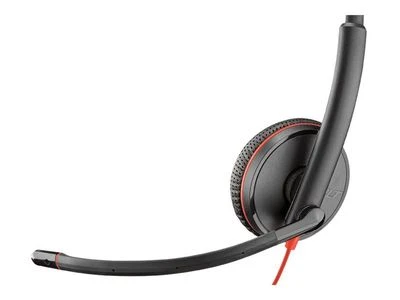 Hewlett Packard (HP) HP Poly Blackwire 3225 stereo USB-C Ausinės +3,5 mm kištukas + USB-C/A adapteris