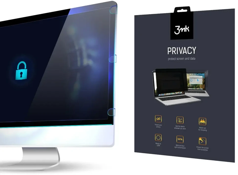 3Mk Protection HP ProBook 640 G5 - iki 15" 3mk Privacy 2-way (without glue)