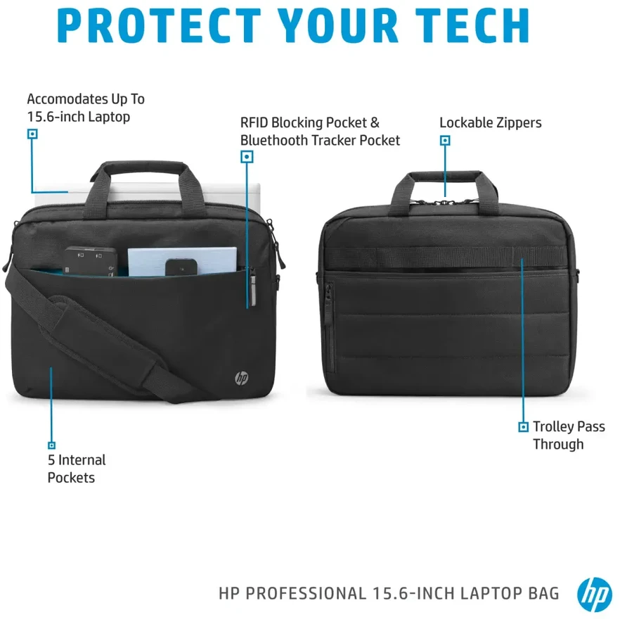 Hewlett Packard (HP) HP Professional 15.6-inch Nešiojamas kompiuteris Bag