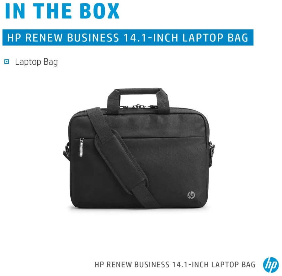 Hewlett Packard (HP) HP Renew Business 14.1inch Nešiojamas kompiuteris Bag