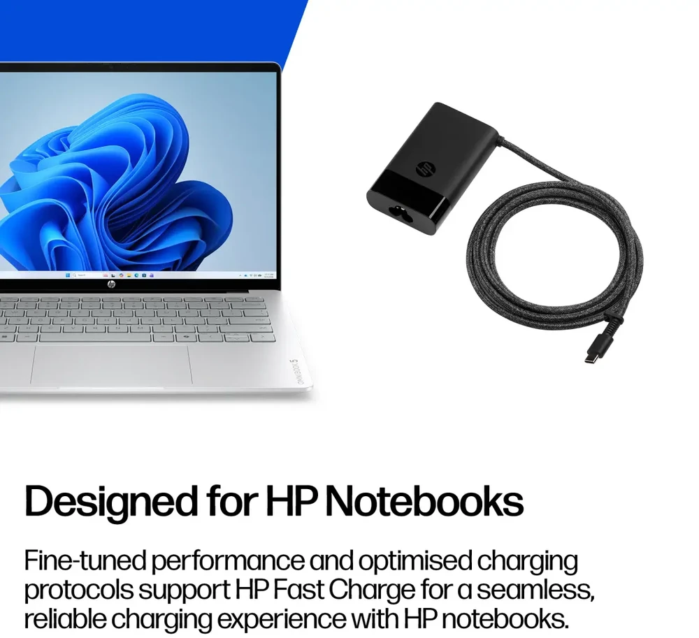 Hewlett Packard (HP) Hp Consumer HP 65 W UBS-C Nešiojamas kompiuteris Charger 671R2AA#ABB