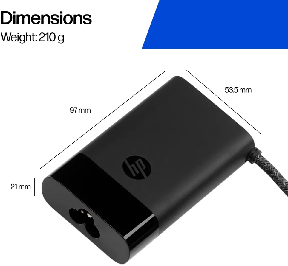 Hewlett Packard (HP) Hp Consumer HP 65 W UBS-C Nešiojamas kompiuteris Charger 671R2AA#ABB