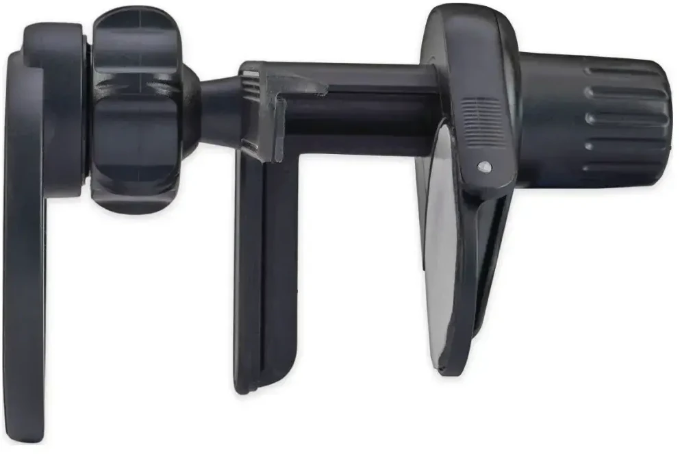 Prie ekrano tvirtinamas magnetinis telefono laikiklis „4smarts Screen Mount“, suderinamas su „MagSafe“, juodas