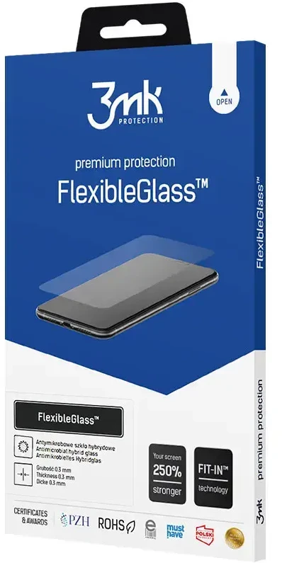 3MK FlexibleGlass Screen protector, Huawei, Mate 9, Hybrid glass, Transparent