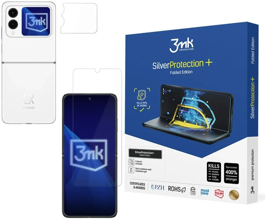 3Mk Protection Huawei Nova Flip – 3mk SilverProtection+ sulankstytas leidimas