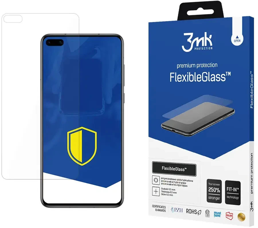 LCD apsauginė plėvelė 3MK Flexible Glass Huawei P40