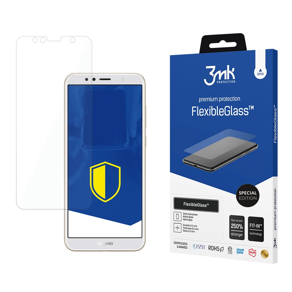 3Mk apsauga Huawei Y6 Prime 2018 – 3mk FlexibleGlass specialus leidimas