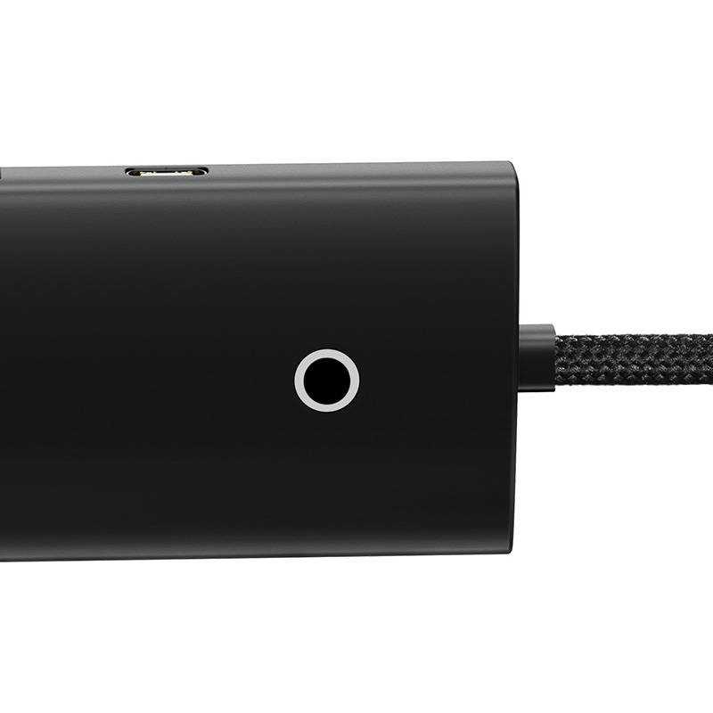 USB 3.0 šakotuvas - 4 prievadai - juodas - 2m - Baseus WKQX030201
