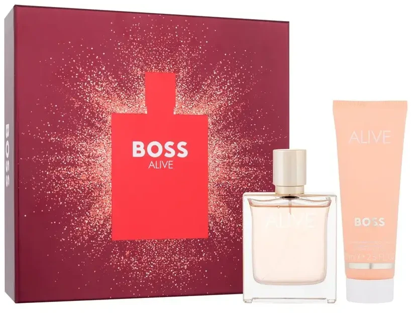 Hugo Boss Alive EDP rinkinys moterims (EDP, 50 ml + kūno losjonas, 75 ml)