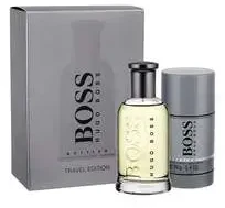 Rinkinys „Hugo Boss“: „Boss Bottled“ tualetinis vanduo vyrams, 100 ml + „Boss Bottled“ sandalmedžio sidro ir vetiverijos dezodorantas vyrams, 75 ml
