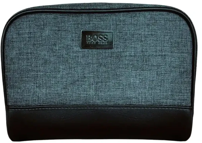 Hugo Boss, Boss Bottled Tonikas, Toiletry, GWP Textile Bag, Pilkas
