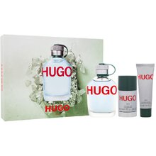 Hugo Boss HUGO Man rinkinys vyrams (EDT, 125 ml + dezodorantas, 75 ml + dušo gelis, 50 ml)